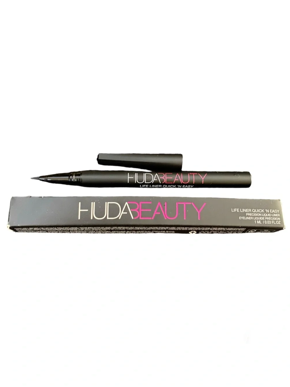 Huda Beauty Life Liner Quick 'N Easy Precision Liquid Liner in Very Vanta